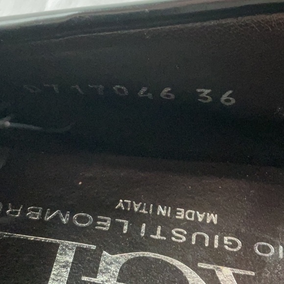 AGL Black Platform loafers w/fur size 6 (36) - Picture 10 of 10